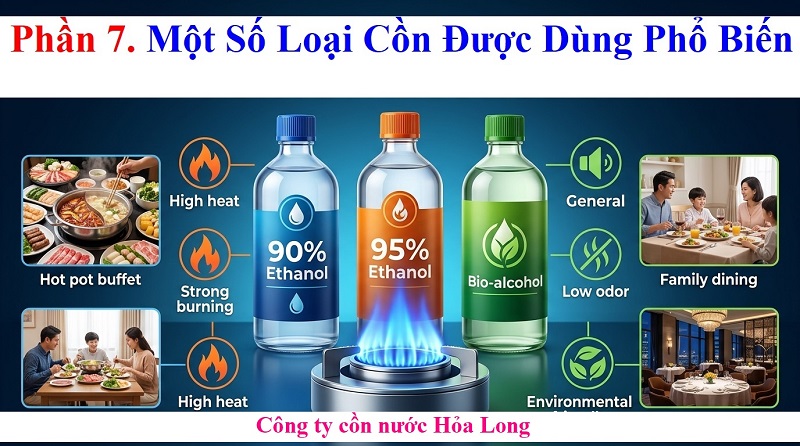 Cồn Nước Dùng Cho Bếp Cồn Loại Nào Tốt? Cách Chọn An Toàn, Tiết Kiệm Và Hiệu Quả